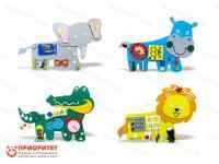 Набор бизибордов «Африканские жители» №2