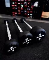 Набор штанг, фиксированных PU 35г - 50кг