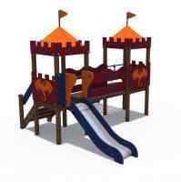 Детский игровой комплекс серии империя "Бастион" Н-900 ДИО 02020