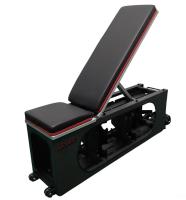 Многофункциональная силовая скамья DFC KORIX WB990 с местом для хранения до 8 гантелей