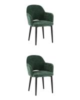 Стул Венера шенилл зеленый 2 шт.