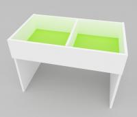 Столик детский игровой с бортиками «Зимний вечер»