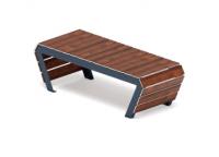 Скамья - МФ 42.02.04 (Темный дуб) Г:580 (под анкера)