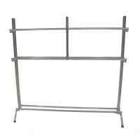 Мобильная подставка для ковриков на 30-40 шт.,160х35х160см.