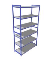 Стеллаж для хранения спортивного инвентаря. 6 полок 1000х400х1800мм