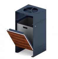 Урна парковая с пепельницей - МФ 50.02.02 (под анкера)