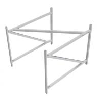 Ферма баскетбольная вынос 1,2м для щита 1,8х1,05м (1,8х1,2м)