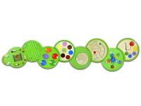 Тактильно-развивающая панель Гусеница Жужа БЖ-11