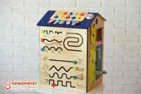 Бизидомик «Находчивый непоседа» (синяя крыша)