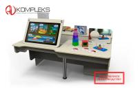 Профессиональный интерактивный стол психолога-дефектолога AVKompleks (возраст 5-18 лет)