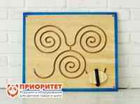 Панель-лабиринт «Рисуем ногами №2 Бабочка»