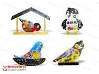 Набор бизибордов «Птицы России» №3