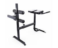 Гиперэкстензия / римский стул DFC CAP, черный