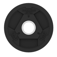 Диск олимпийский BRONZE GYM обрезиненный 2,5 кг
