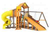 Всесезонная площадка IgraGrad С с балконом и трубой SF