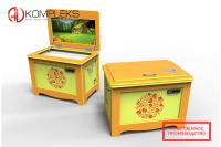 Детский песочный комплекс «AVKompleks Сундучок песочной анимации»