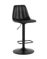Стул барный Code экокожа чёрный