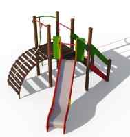 Игровой комплекс (с металлическим скатом Н-1200) ДИО 10115