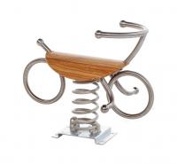 Качалка на пружине, серия "эко" - bike (крепление для бетонирования) 177.011
