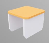 Детская скамейка 1-местная «Космос»