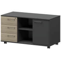 Креденция левая KZT-62L Кронберг/Графит F0000028489