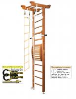 Шведская стенка Kampfer Little Sport Maxi Ceiling (№2 Ореховый Высота 3 м)