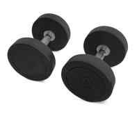 Гантель UNIX Fit PRO круглая обрезиненная 10 кг