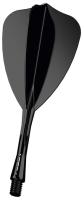 Литые оперения с хвостовиками Winmau Fusion Arrow Intermediate (черные)