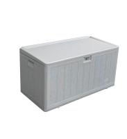 Стол-сундук пластик серый 110*55 см 276л