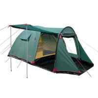Tramp палатка с большим тамбуром Anaconda 4 V2, зеленый