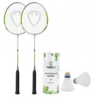 Набор для бадм. TORRES Hobby,арт.BD20506, для начинающ.,стал. стерж и обод, со струнами, зел