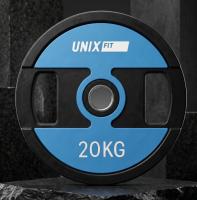 Диск уретановый c хватом UNIX Fit PRO 20 кг, 51 мм, 1 шт.