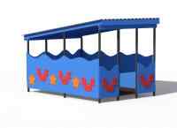 Теневой навес Крабик ТН 01030