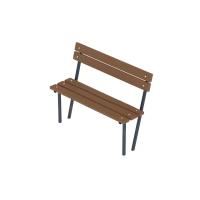 Скамья со спинкой - МФ 42.01.05