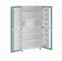 Шкаф для медикаментов ША.01.00 Эконом (трейзер металлический)