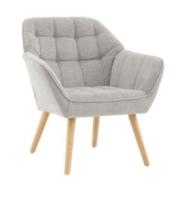 Кресло Вэйл светло-серый