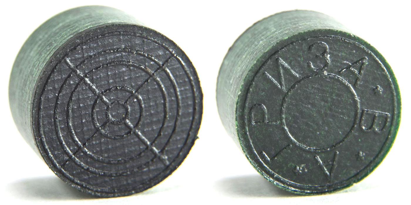 Наклейка для кия "Гриза II" (H+) зеленая 13.1мм