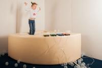 Сухой вибромузыкальный бассейн (1/4 круга) 1250