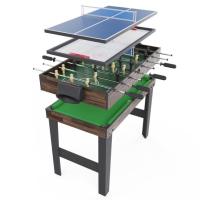 Игровой стол - трансформер 10 в 1 DFC 48" 122 x 61 см