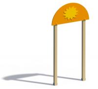 Арка Солнышко (без ограждений) ДИФ 04030