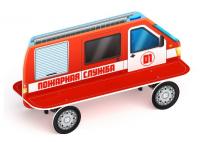 Пожарная машина - Скамейка детская - МФ 41.03.01-01