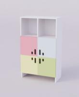 Детский стеллаж «Солнечное лето» 6 секций