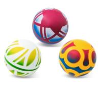 Мяч резиновый д. 150 мм