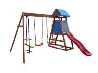 Детский деревянный городок DFC DKW044 (два короба)