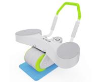 Тренажёр для пресса AB Roller SND-G зеленый с ковриком 34 х 17 x 0.6 cм