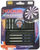 Набор из дротиков Nodor Skin Gripper steeltip 31gr и аксессуаров (профессиональный уровень)