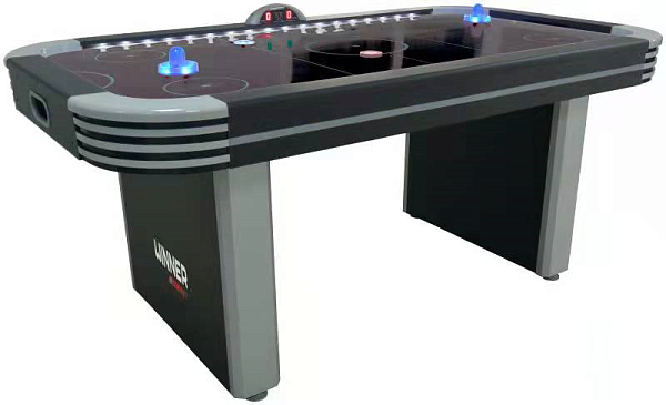 Аэрохоккей "NEON-X" 6 ф (183 х 102 х 79 см, черный)