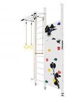 Шведская стенка Kampfer Jungle Ceiling Girl (№6 Жемчужный Высота 3 м белый антик турник)