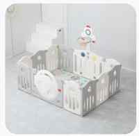 Манеж UNIX Kids SUPREME Space 160x160 Grey