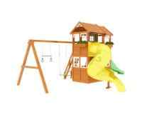 Детская площадка IgraGrad Клубный домик 2 с трубой Luxe